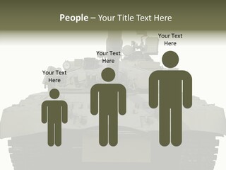 Weapon White Green PowerPoint Template