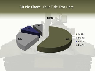 Weapon White Green PowerPoint Template