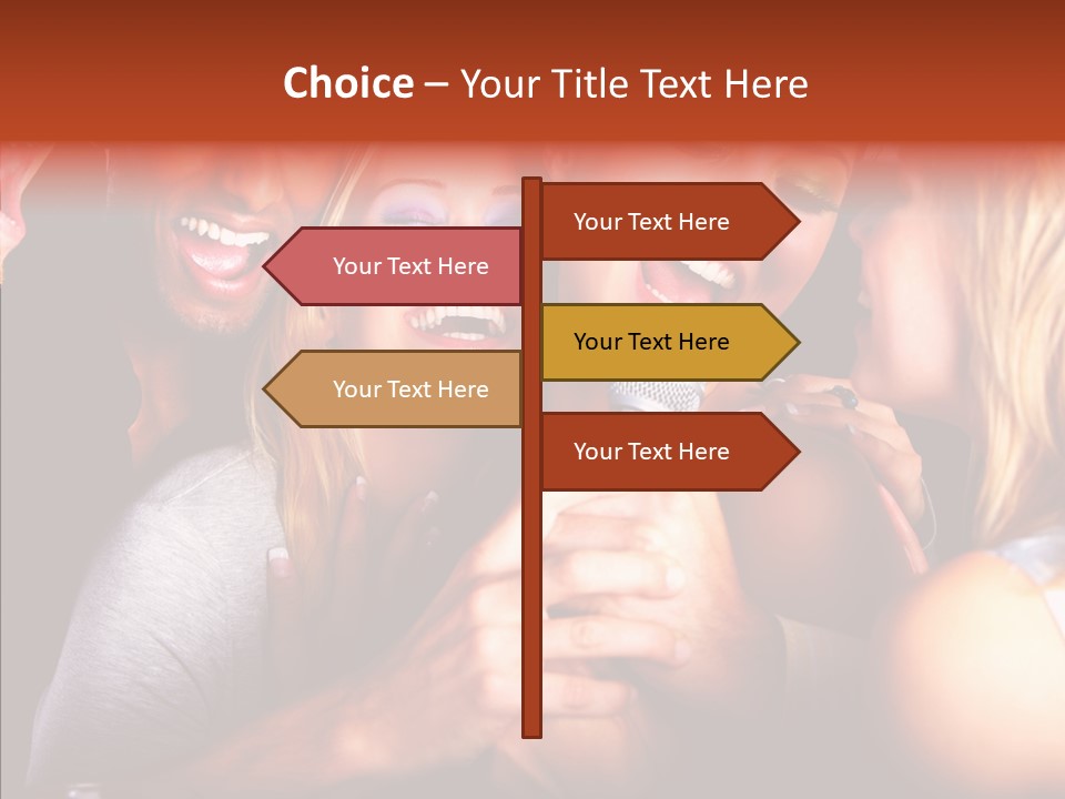 Communication Office Together PowerPoint Template