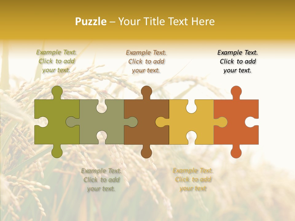 Agriculture Plantation Detail PowerPoint Template
