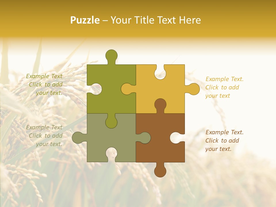 Agriculture Plantation Detail PowerPoint Template