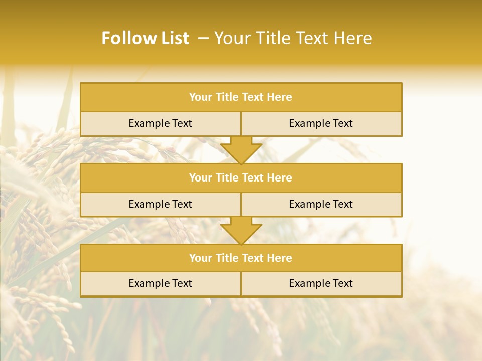 Agriculture Plantation Detail PowerPoint Template
