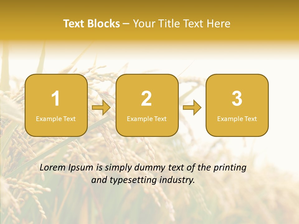 Agriculture Plantation Detail PowerPoint Template