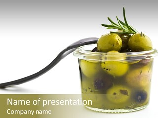 Tuscany Morocco Food PowerPoint Template