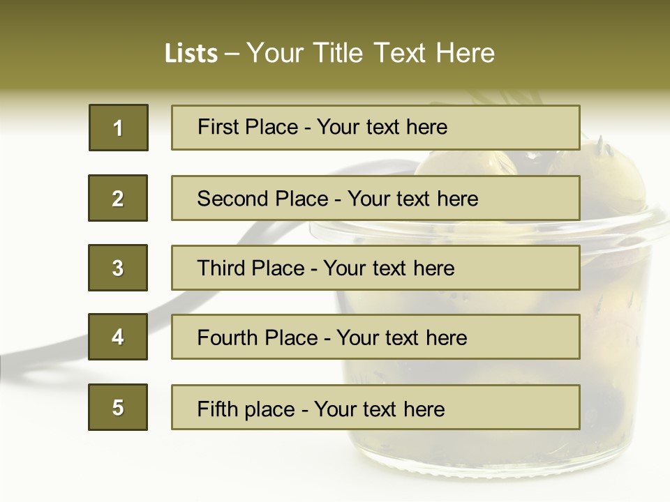 Tuscany Morocco Food PowerPoint Template