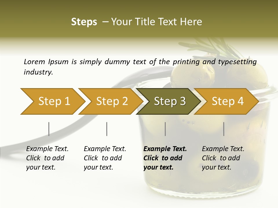 Tuscany Morocco Food PowerPoint Template