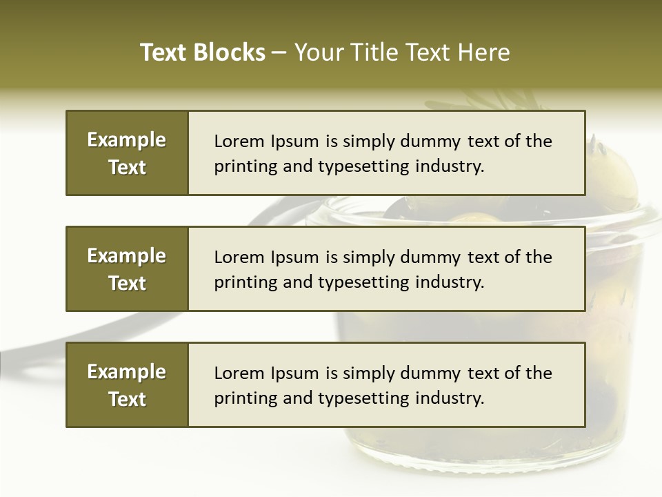 Tuscany Morocco Food PowerPoint Template