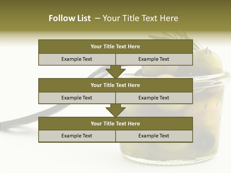 Tuscany Morocco Food PowerPoint Template