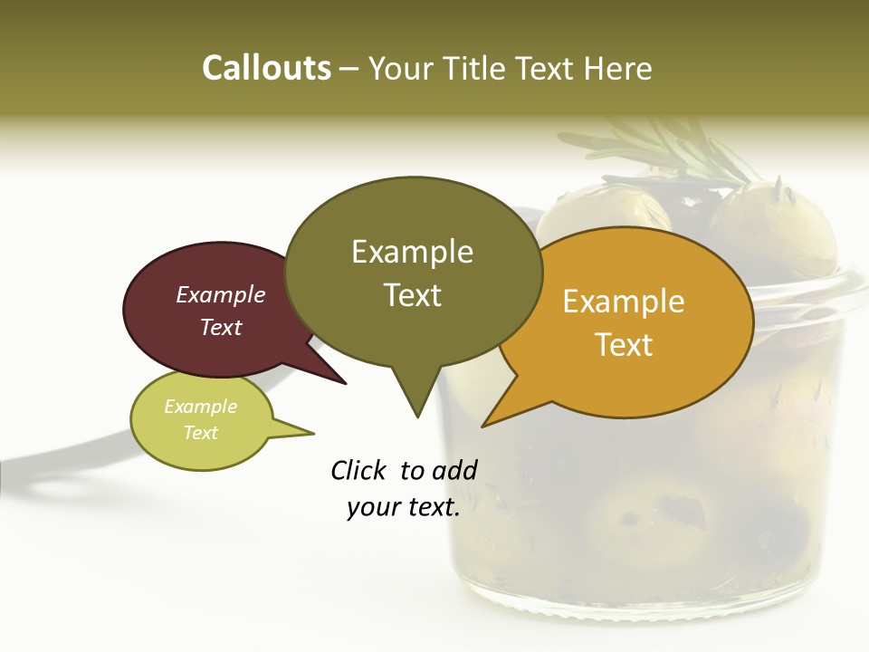 Tuscany Morocco Food PowerPoint Template