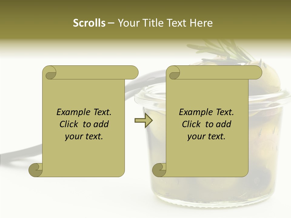 Tuscany Morocco Food PowerPoint Template