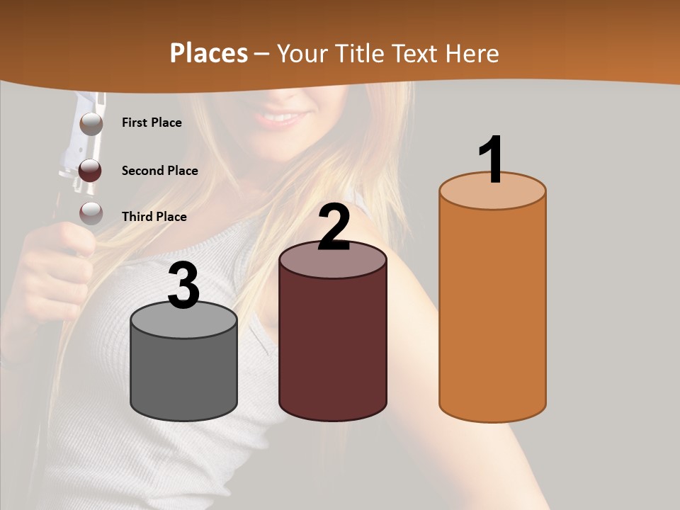 Celebirty Rock Portrait PowerPoint Template