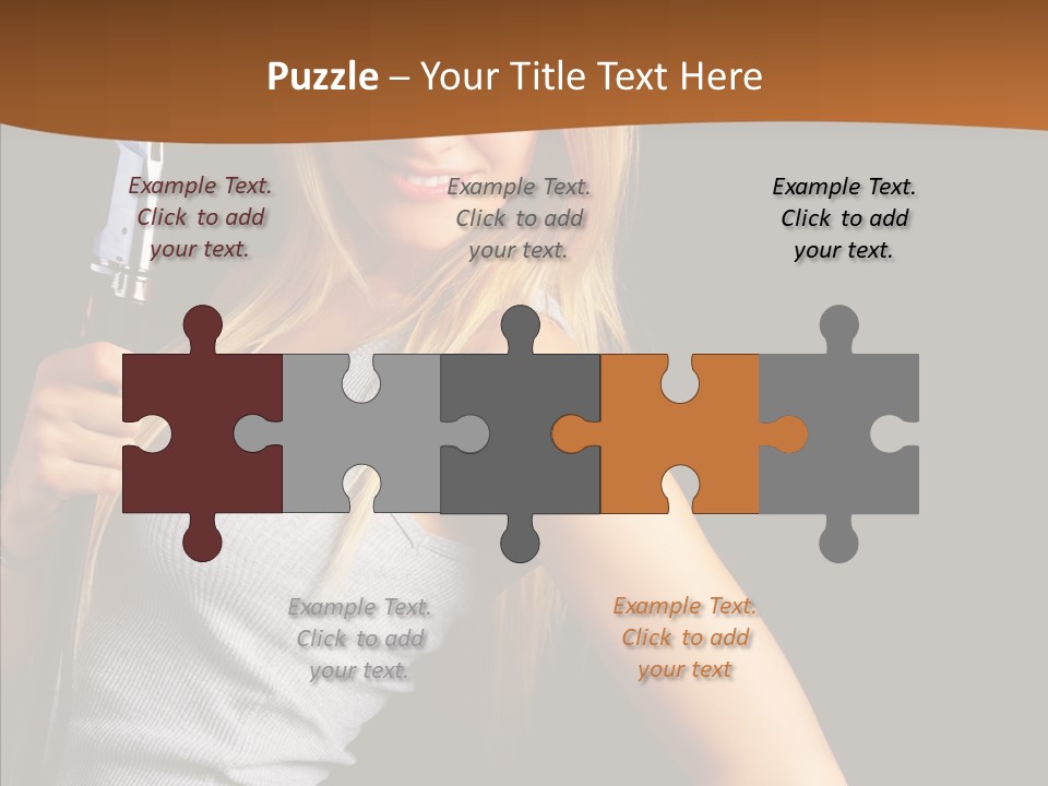 Celebirty Rock Portrait PowerPoint Template