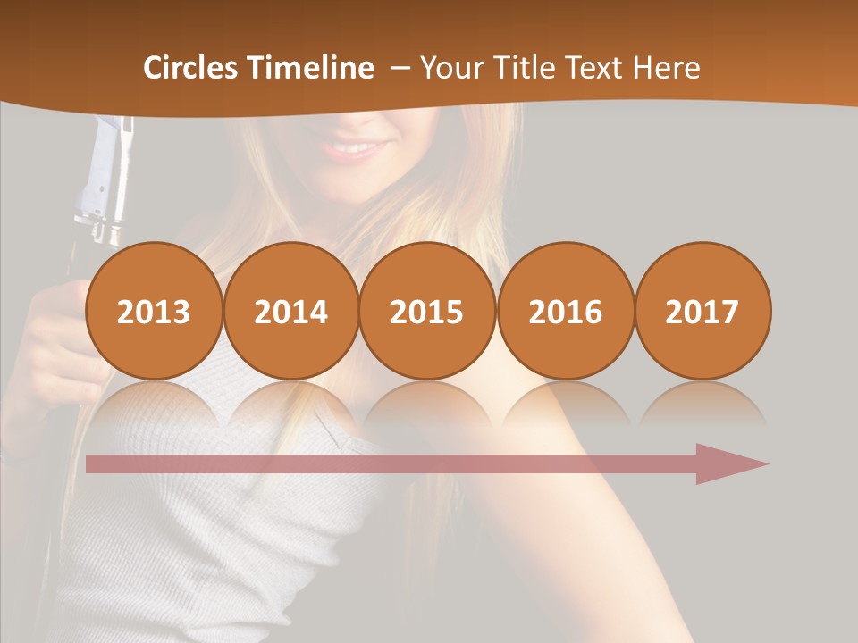 Celebirty Rock Portrait PowerPoint Template