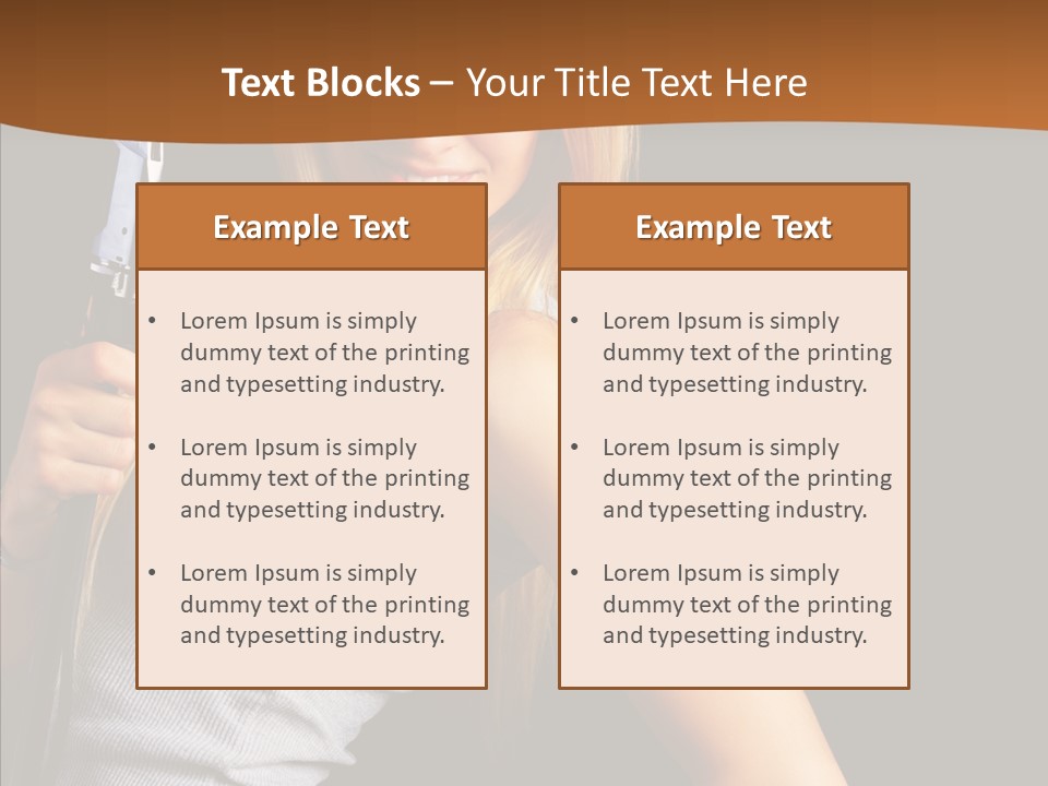 Celebirty Rock Portrait PowerPoint Template