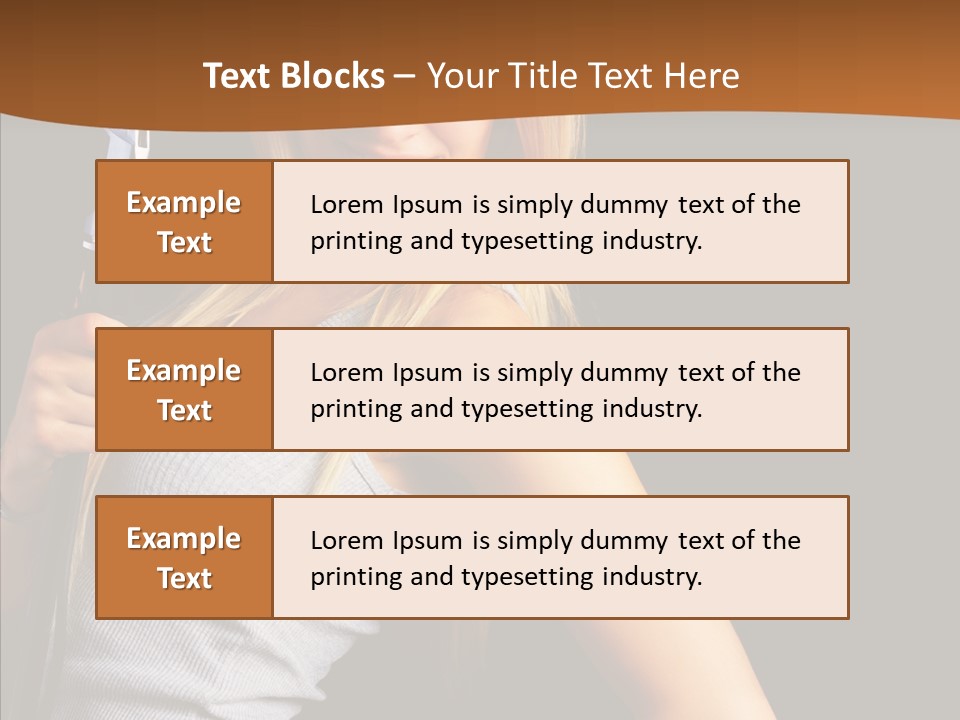 Celebirty Rock Portrait PowerPoint Template