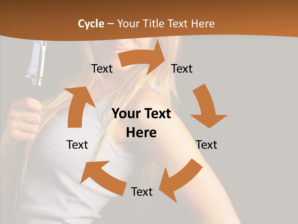 Celebirty Rock Portrait PowerPoint Template