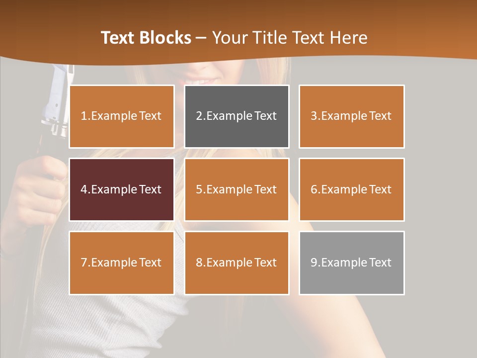 Celebirty Rock Portrait PowerPoint Template