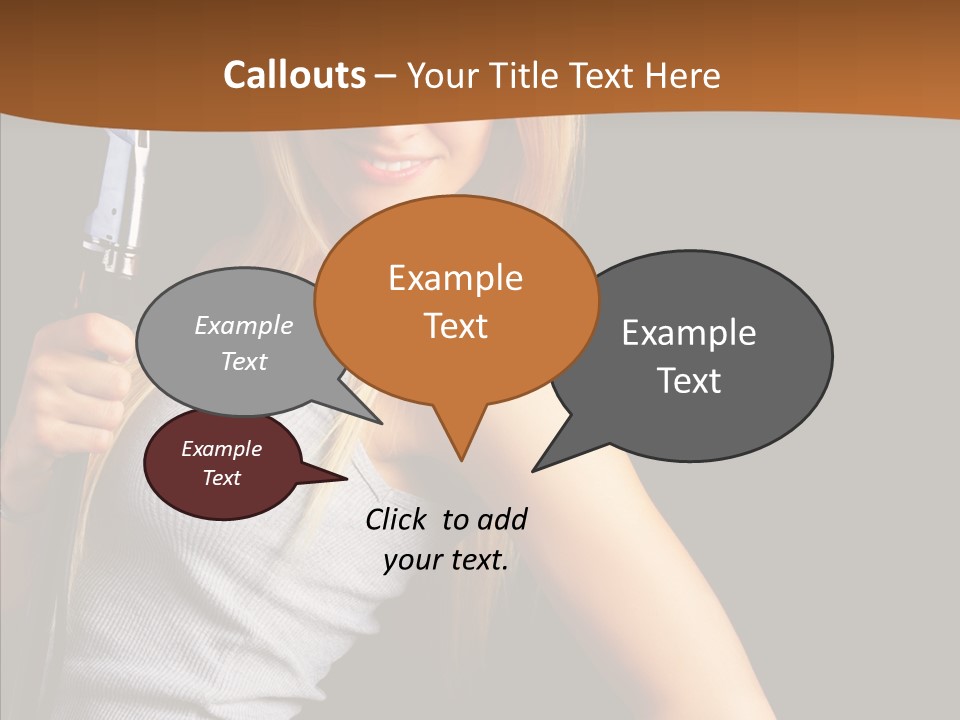 Celebirty Rock Portrait PowerPoint Template