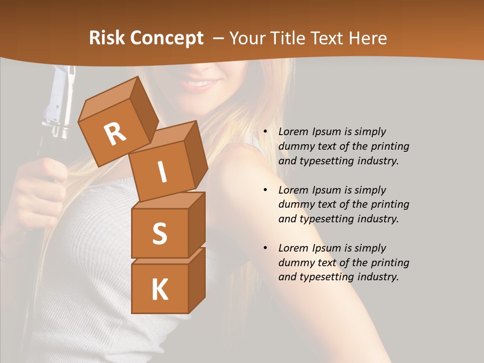 Celebirty Rock Portrait PowerPoint Template