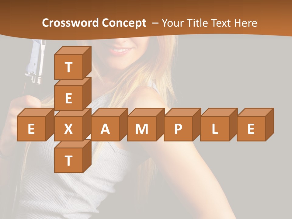 Celebirty Rock Portrait PowerPoint Template