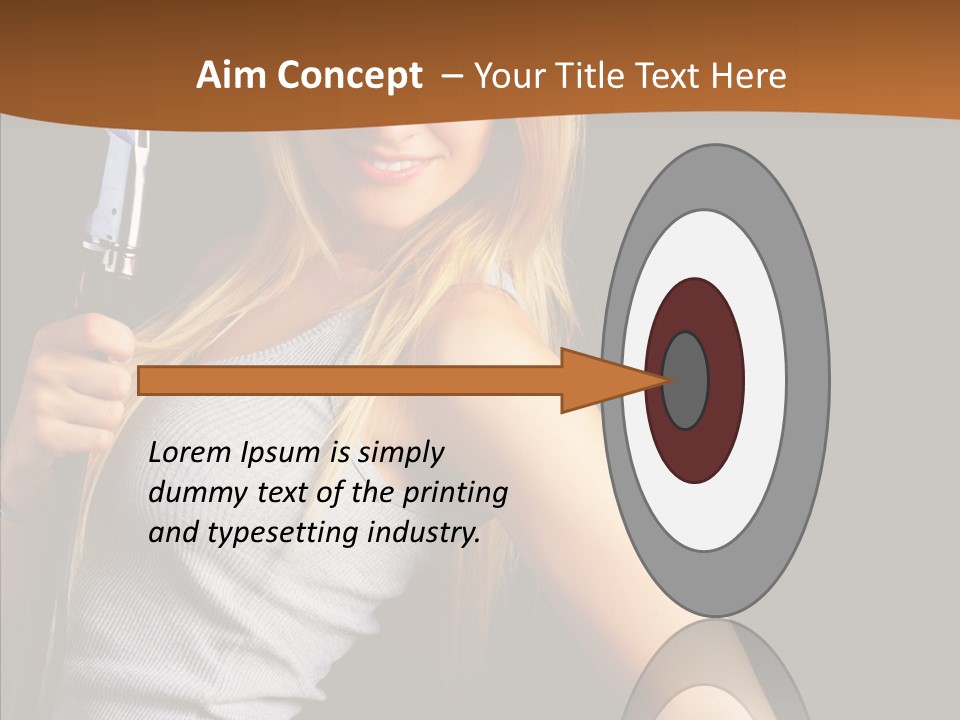 Celebirty Rock Portrait PowerPoint Template