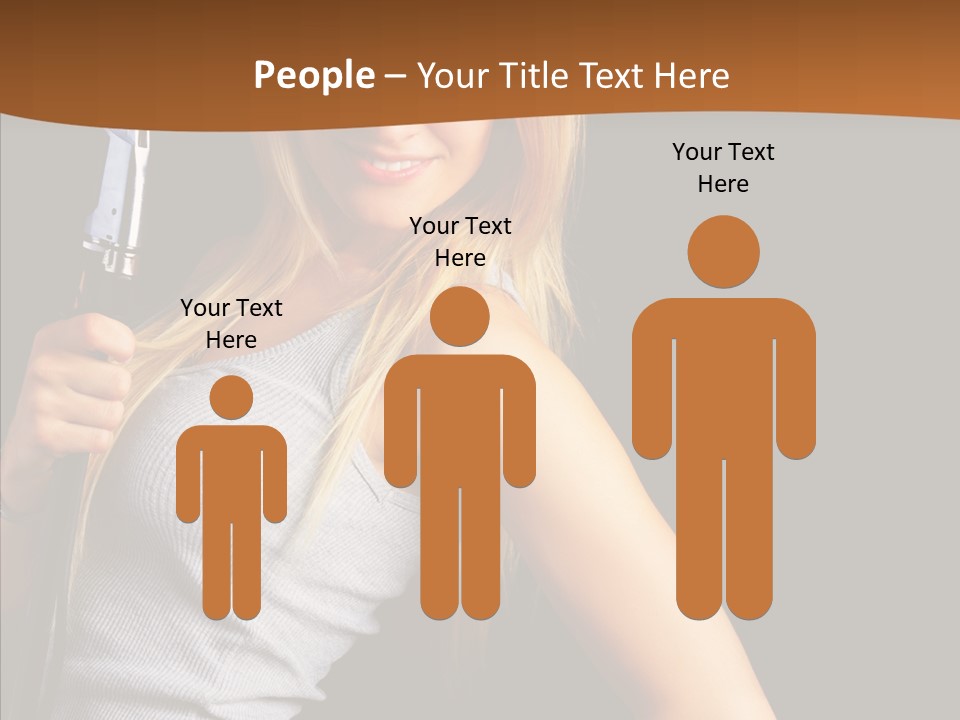 Celebirty Rock Portrait PowerPoint Template