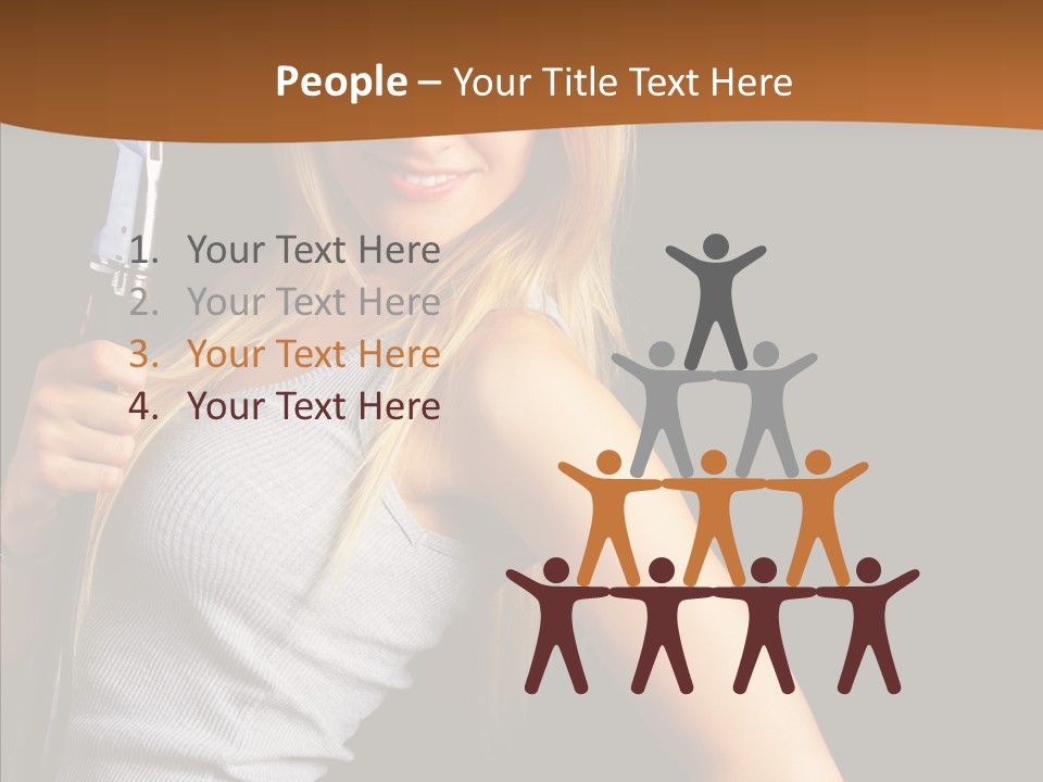 Celebirty Rock Portrait PowerPoint Template