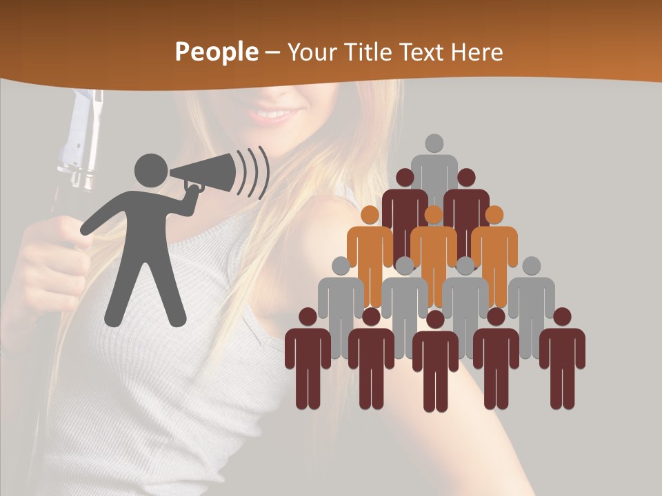 Celebirty Rock Portrait PowerPoint Template