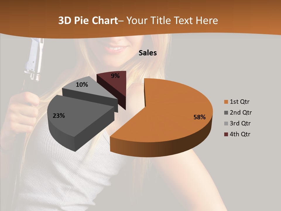 Celebirty Rock Portrait PowerPoint Template