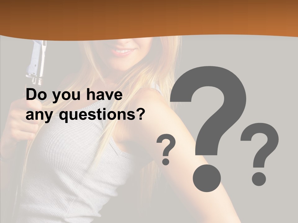 Celebirty Rock Portrait PowerPoint Template