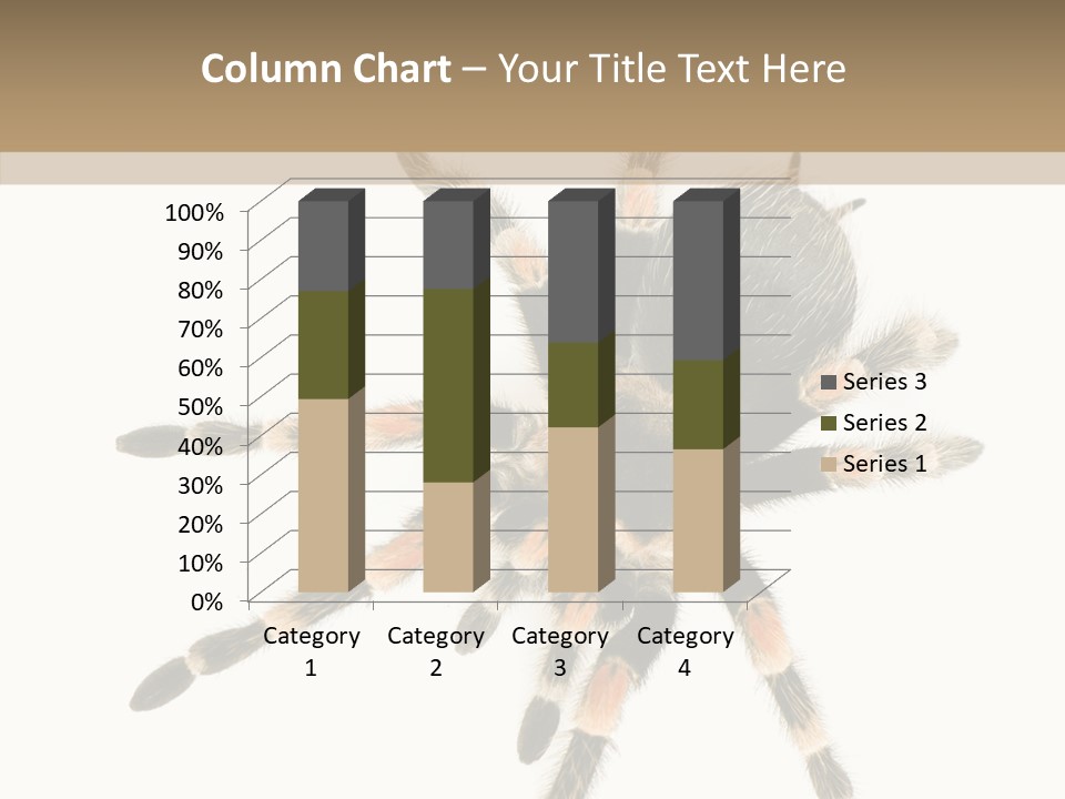 Arachnid Wild Poisonous PowerPoint Template