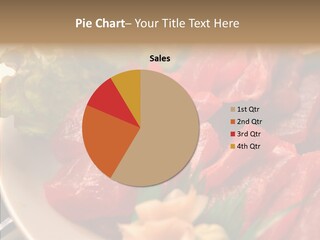 Dinner Cuisine Ahi PowerPoint Template