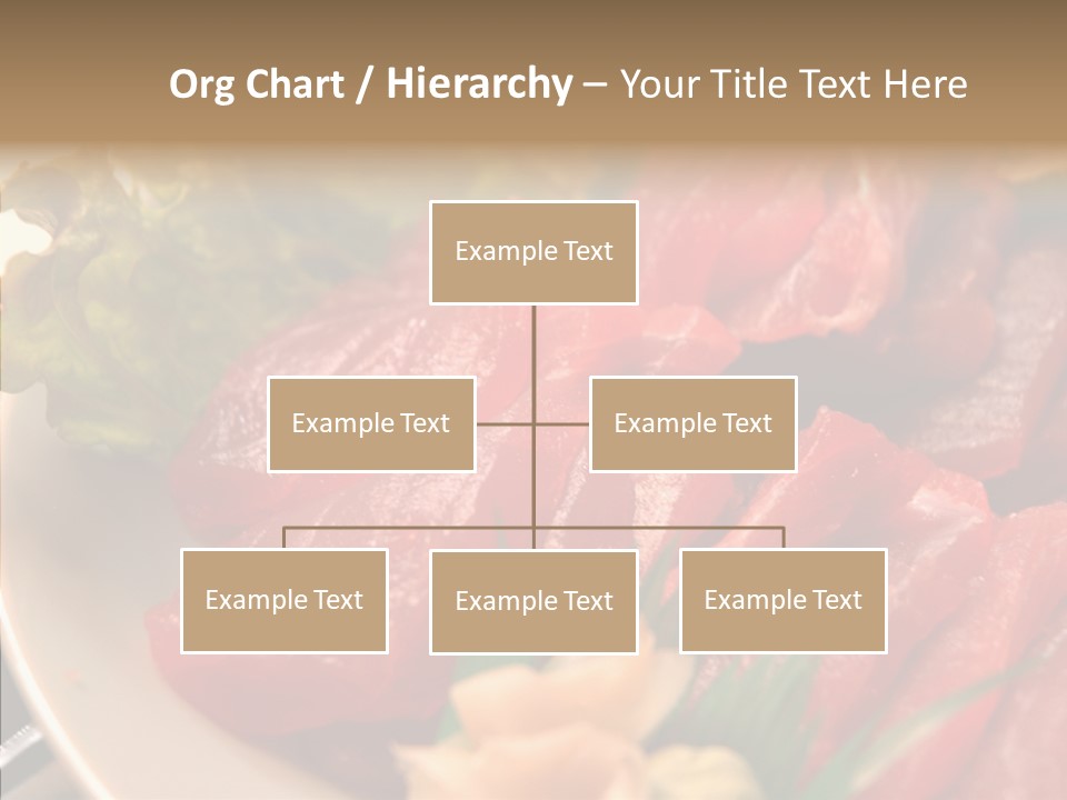 Dinner Cuisine Ahi PowerPoint Template