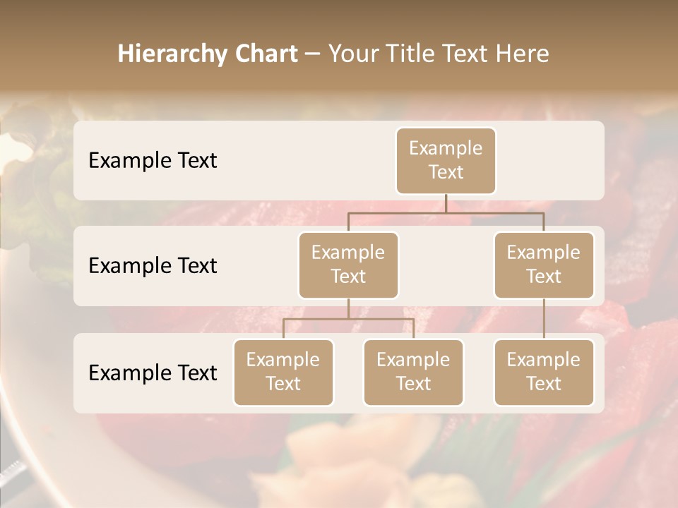 Dinner Cuisine Ahi PowerPoint Template
