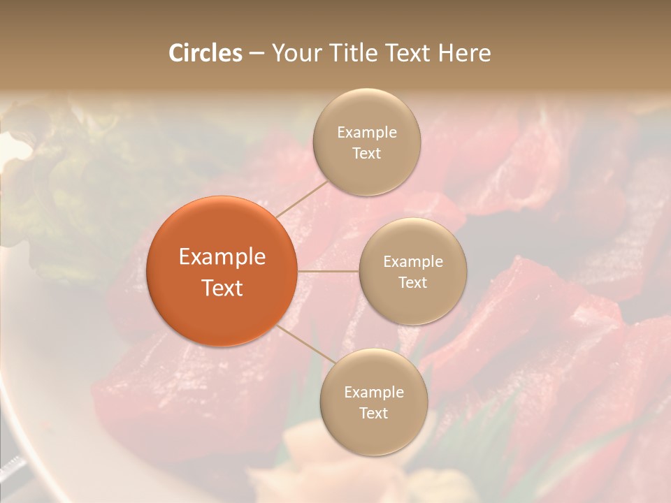 Dinner Cuisine Ahi PowerPoint Template