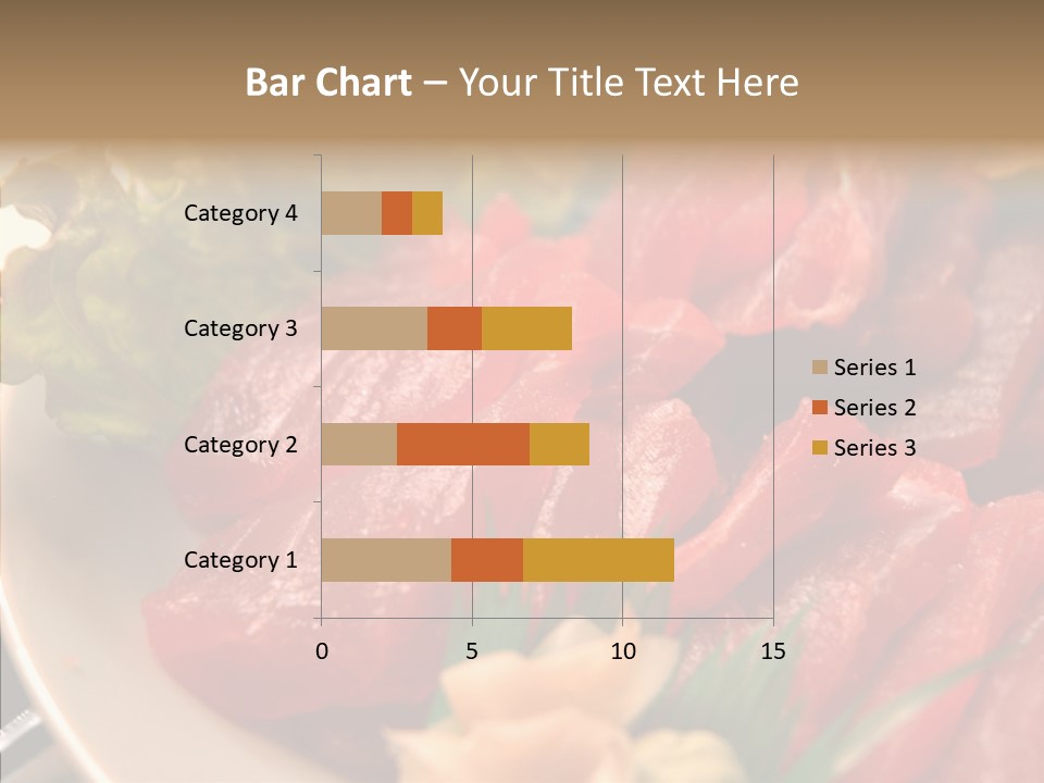 Dinner Cuisine Ahi PowerPoint Template