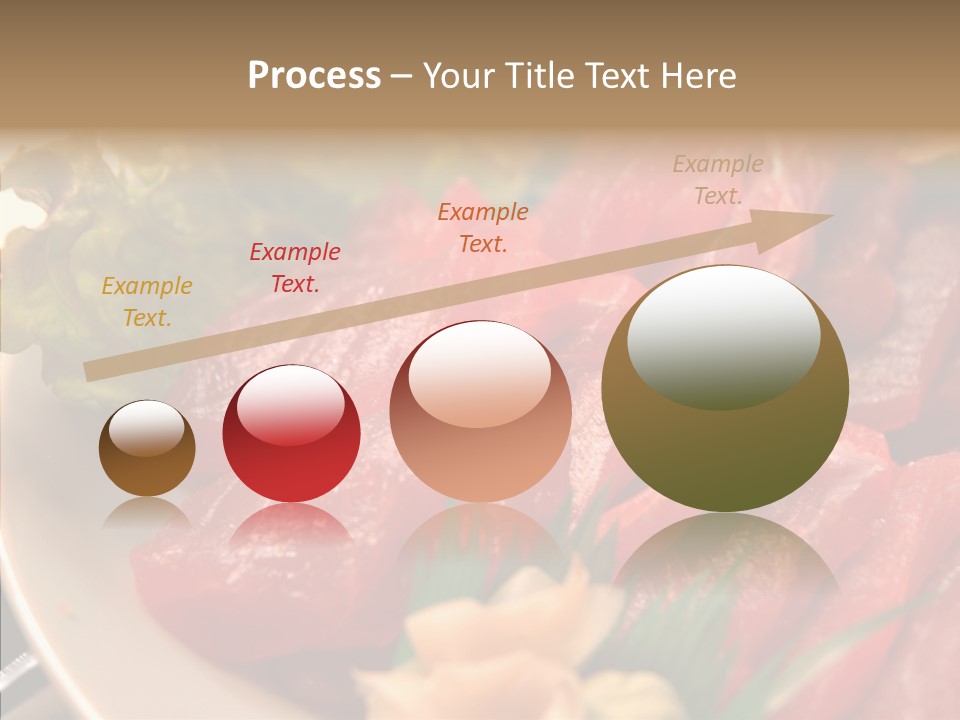 Dinner Cuisine Ahi PowerPoint Template