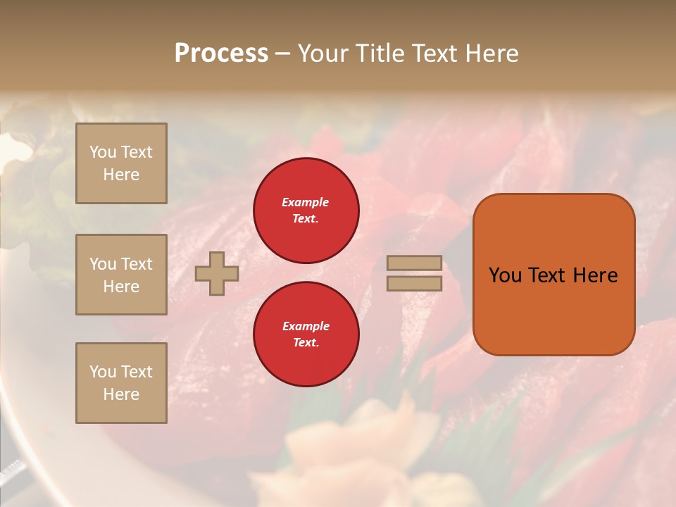 Dinner Cuisine Ahi PowerPoint Template