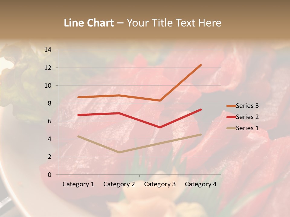 Dinner Cuisine Ahi PowerPoint Template