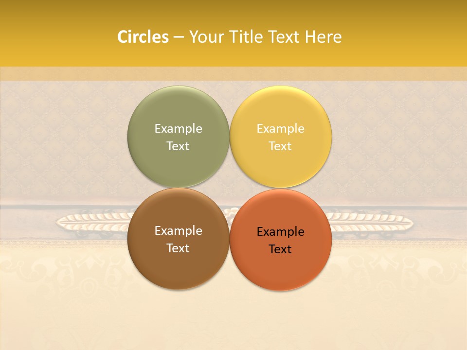 Fiber Textile Upholstery PowerPoint Template