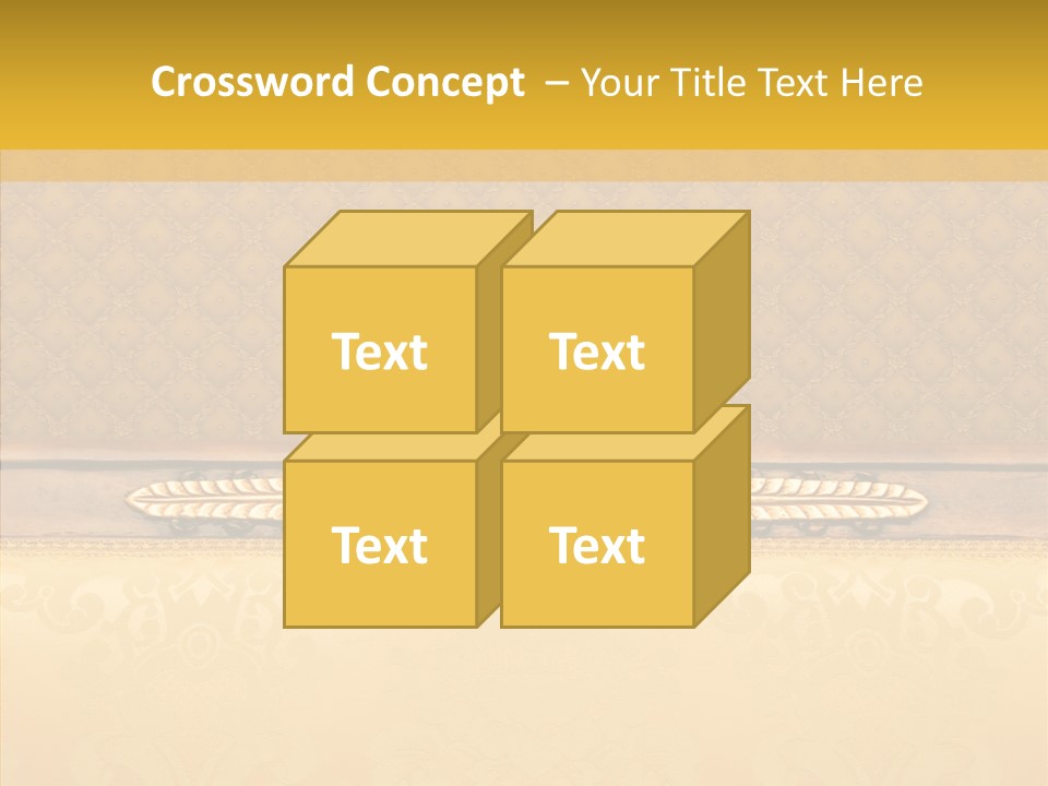 Fiber Textile Upholstery PowerPoint Template