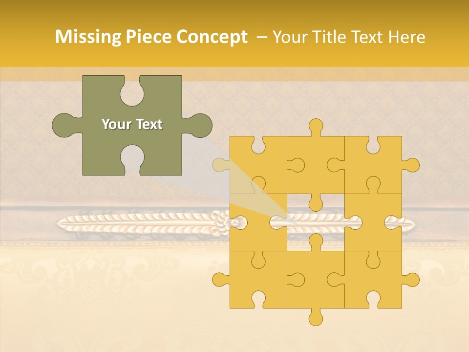 Fiber Textile Upholstery PowerPoint Template