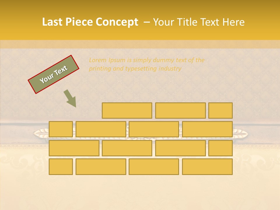 Fiber Textile Upholstery PowerPoint Template