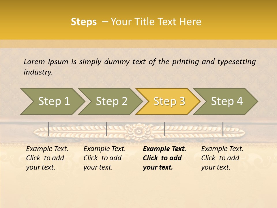 Fiber Textile Upholstery PowerPoint Template