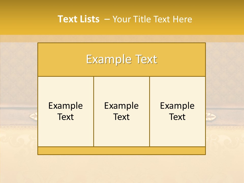 Fiber Textile Upholstery PowerPoint Template