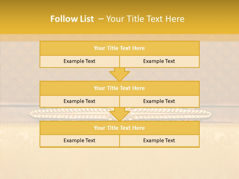 Fiber Textile Upholstery PowerPoint Template