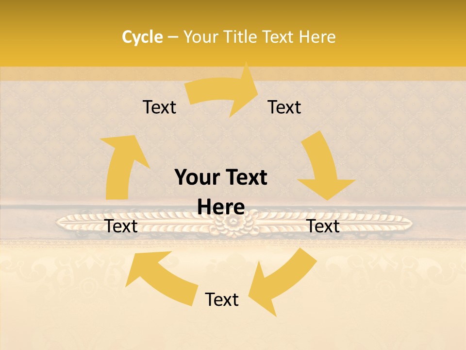 Fiber Textile Upholstery PowerPoint Template