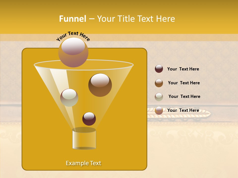 Fiber Textile Upholstery PowerPoint Template