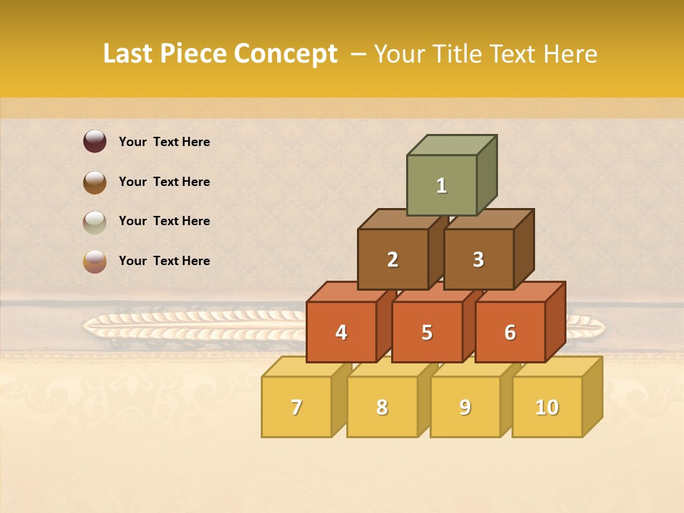 Fiber Textile Upholstery PowerPoint Template