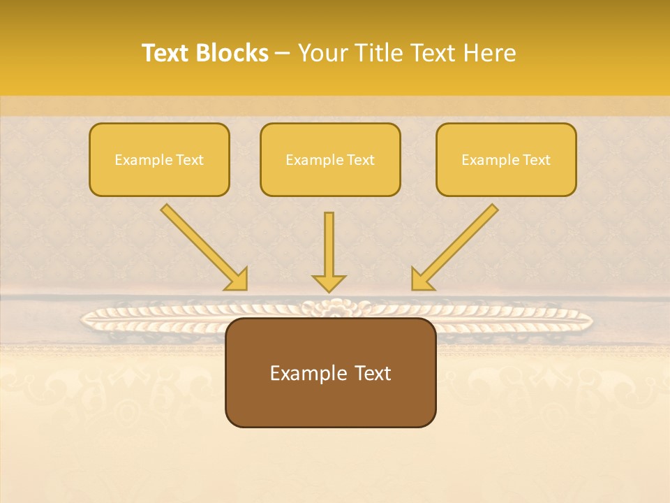 Fiber Textile Upholstery PowerPoint Template